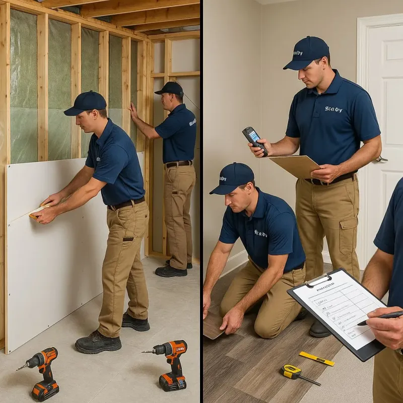 Repairs and Reconstruction process in Bloomfield, IA